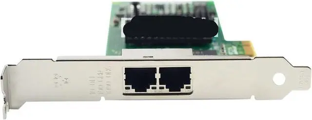 Alt view image 4 of 4 - I350-T2 PCI-E x1 RJ45 Desktop Dual Port Gigabit Ethernet LAN 10/100/1000Mbps Network Card I350AM2 Chip