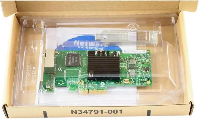 Alt view image 5 of 5 - I340-T2 PCI-E X4 RJ45 Dual Port Gigabit Ethernet LAN 10/100/1000Mbps Network Interface Card for 82580 Chip