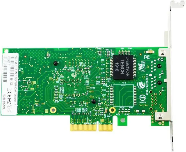 Alt view image 4 of 5 - I340-T2 PCI-E X4 RJ45 Dual Port Gigabit Ethernet LAN 10/100/1000Mbps Network Interface Card for 82580 Chip