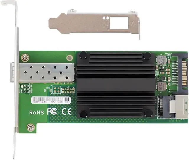 Alt view image 2 of 4 - 82599-1SFP+M.2 10G 82599 EN Chip Single Port Ethernet Network Adapter X520-DA1,Excluding 10G Fiber Optic Modul