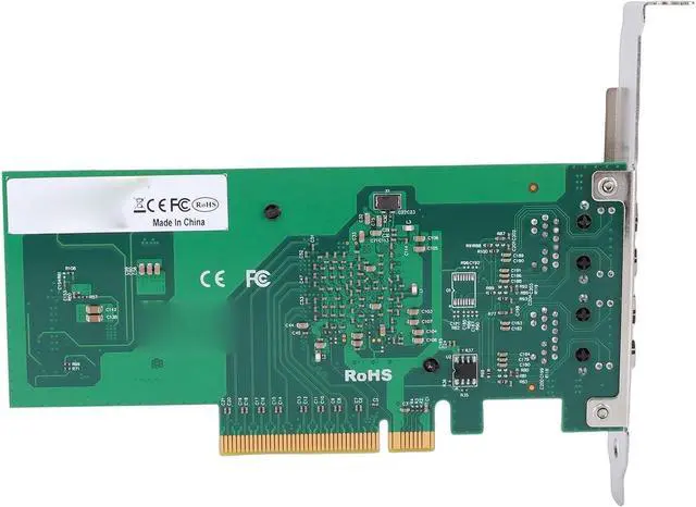 Alt view image 5 of 7 - 10Gb Network Card, Server 2025 2022 2019 2016 2012 10 8 7 Support, PCIE X8 NIC Card with Dual RJ45 Ports, for RHEL SLES Freebsd