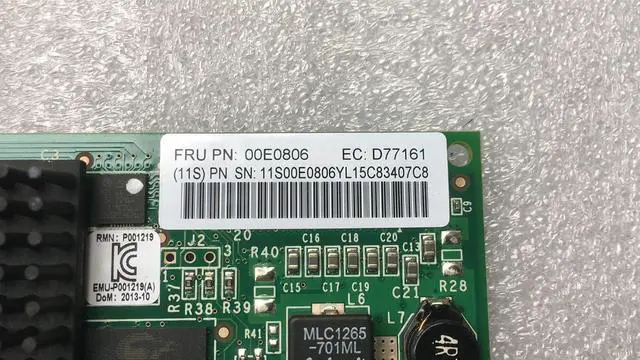 Alt view image 2 of 2 - Suitable for 5735 577D 00E0806 10N9824 Small Machine 8GB Dual-Port HBA Card with Module(No modules)