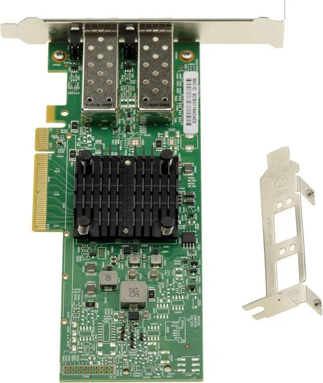 Alt view image 4 of 5 - Kalea-INFORMATIQUE PCIe 3.0 x8 2 Port 25G Ethernet LAN Network SFP28 Controller Card with Broadcom BCM57414B Chipset