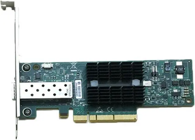 Alt view image 7 of 7 - 10G Card 2X MNPA19-XTR Mellanox ConnectX-2 LAN Adapter 10Gb Fast NIC with 1M/39.4in SFP + Cable Mnpa19-xtr