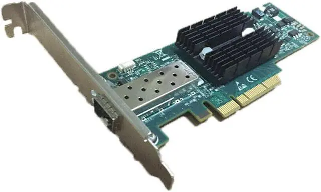 Alt view image 6 of 7 - 10G Card 2X MNPA19-XTR Mellanox ConnectX-2 LAN Adapter 10Gb Fast NIC with 1M/39.4in SFP + Cable Mnpa19-xtr
