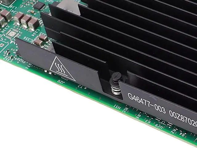 Alt view image 6 of 7 - Fabater 10Gb PCIe Network Card, X540 Controller Intelligent Offload Technology Ethernet Adapter, RJ45 Port 100MbE PCIe V2.1 X8 Interface, Data Center NIC with Heat