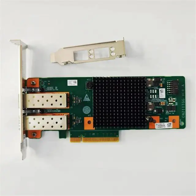 Alt view image 6 of 6 - SP330 for X710 Dual Port 10 Gigabit Fiber Optic Network Card X710-DA2 10G SFP Network Card