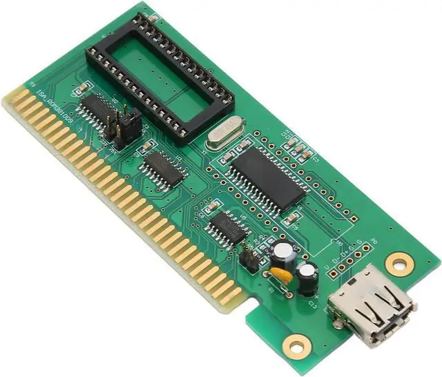 Alt view image 2 of 7 - ISA to USB Card, Widely Compatible Easy to Use, Stable ISA to USB Board for Industrial Computer with Data Exchange, Hot Swappable U Disk for 3.X, 95/98 / ME