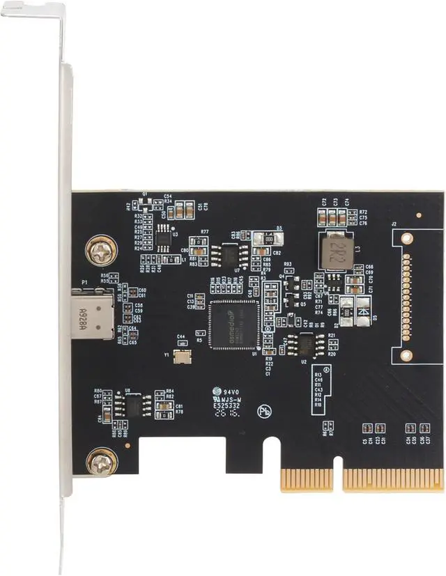 Alt view image 2 of 5 - PCIe x4 to USB C 3.2 Gen2 Card, 20Gbps Type-C Expansion Card, ASM3242 Chipset, USB-C 20G Port for PC Desktop, No External Power Required