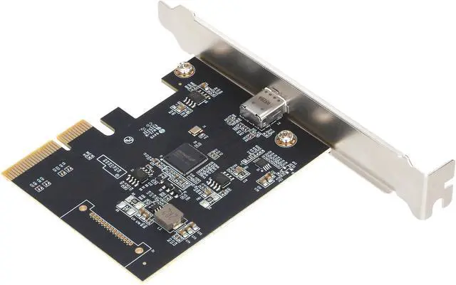 Alt view image 4 of 5 - PCIe x4 to USB C 3.2 Gen2 Card, 20Gbps Type-C Expansion Card, ASM3242 Chipset, USB-C 20G Port for PC Desktop, No External Power Required
