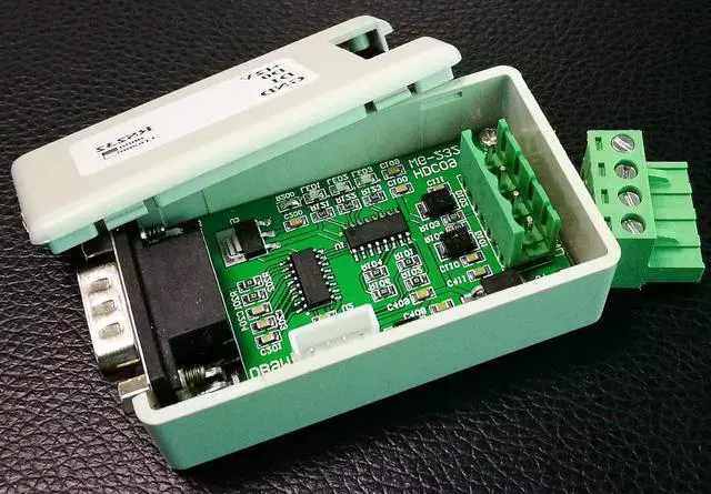Alt view image 3 of 4 - Wiegand Converter, WG26 / 34 to RS232 Serial Port, bidirectional Mutual Conversion/ASCII Text Input and Output (male)