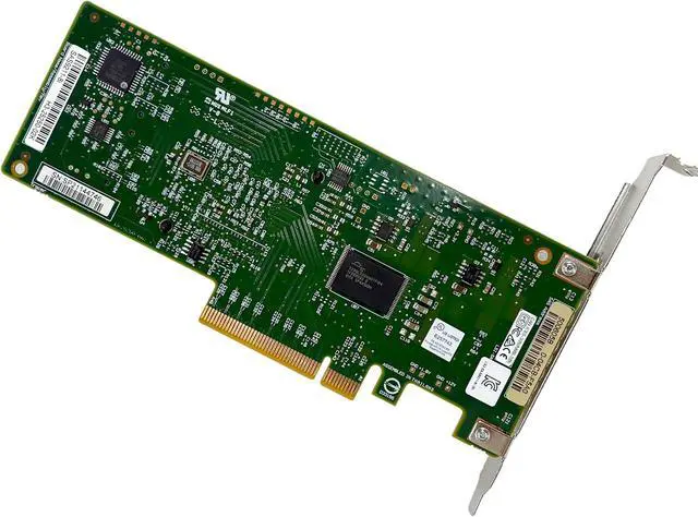 Alt view image 5 of 7 - LSI 9211-8I SAS2008 6Gbps SAS HBA FW:P20 LSI 9211-8i IT Mode ZFS FreeNAS unRAID Controller Card 2* SFF-8087 SATA