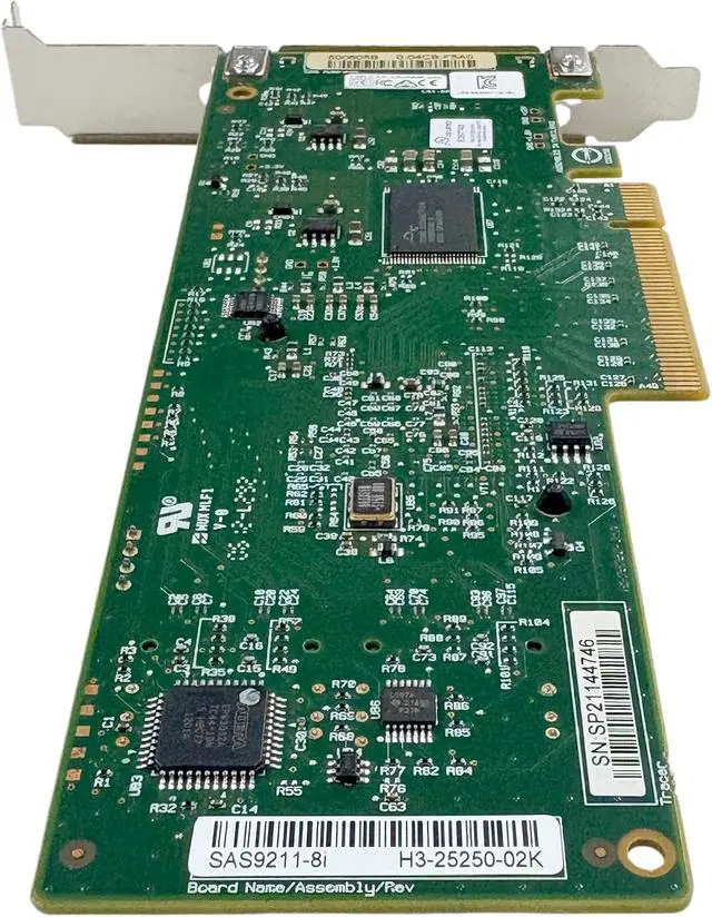 Alt view image 7 of 7 - LSI 9211-8I SAS2008 6Gbps SAS HBA FW:P20 LSI 9211-8i IT Mode ZFS FreeNAS unRAID Controller Card 2* SFF-8087 SATA