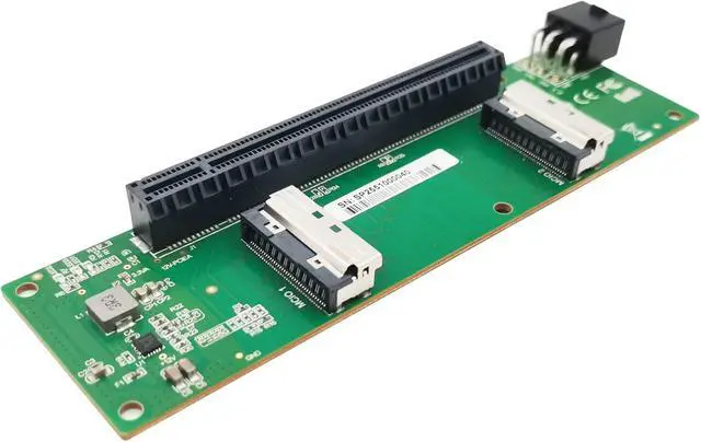 Alt view image 3 of 3 - MCIO 8i to PCIe 5.0 x16 Slot Expansion Card High-Speed PCIe Gen5 Expansion Adapter XIC 0516PEV3