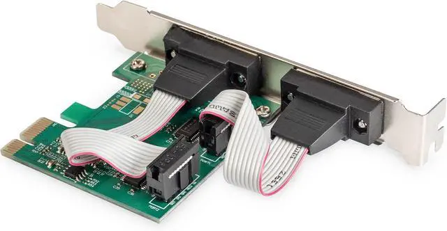 Alt view image 2 of 4 - Digitus 2-Port Serial PCI Express Card, DS-30000-1