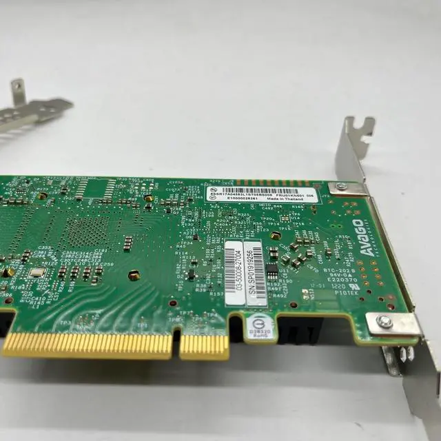 Alt view image 4 of 5 - SAS3416 430-16i SATA/SAS HBA IT Mode Controller Card (=9400-16i) 12 Gbps PCIe 16 Port +4*SFF-8643 SATA