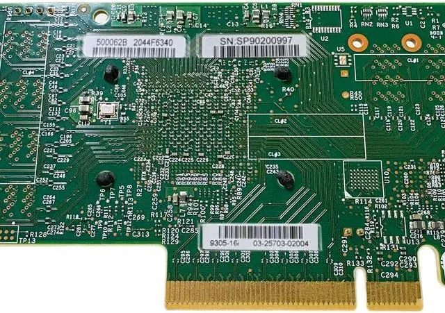 Alt view image 6 of 6 - SAS HBA Card Compatible with LSI 9305-16i IT Mode PCIe SATA Expansion Card, 16-Port 12Gbps PCIe 3.0, Expander Support, HBA Controller with 4X SFF-8643 to 8482 SAS Cables for ZFS TrueNAS unRAID NAS