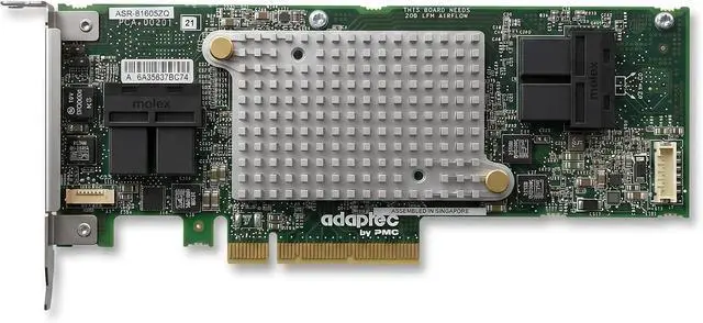 Main image of 81605ZQ RAID Controller Card, 12Gbps PCI E Expander Card, 1GB Cache 16 Channels 256 Storage Devices PCIe X8 SAS RAID Controller Card