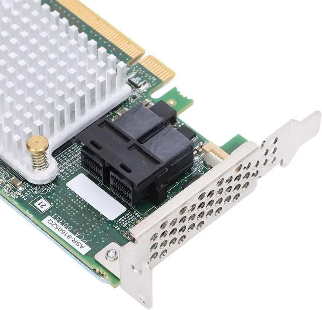 Alt view image 7 of 7 - 81605ZQ RAID Controller Card, 12Gbps PCI E Expander Card, 1GB Cache 16 Channels 256 Storage Devices PCIe X8 SAS RAID Controller Card