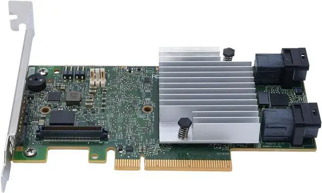 Alt view image 2 of 7 - Card SAS Card LSI 9362-8I 12Gbs Data Transfer Rate with 2GB PCI Express 3.0 128 Serial ATA Ports SAS Controller