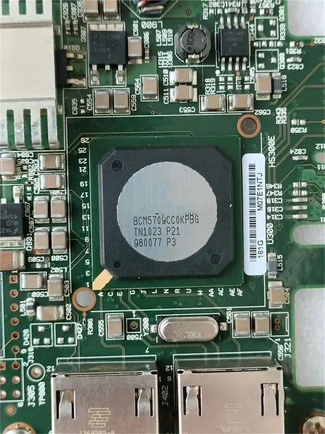 Alt view image 2 of 6 - BCM5709 F169G Dual Port Gigabit Network Card for bcm5709C Chip Full Height G218C 0F169G PCI-E X4 X8 X16(with Short Baffle)