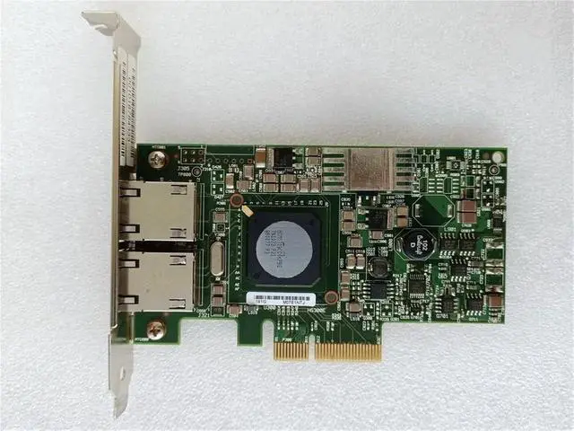 Alt view image 6 of 6 - BCM5709 F169G Dual Port Gigabit Network Card for bcm5709C Chip Full Height G218C 0F169G PCI-E X4 X8 X16(with Short Baffle)