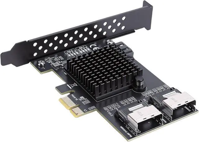 Main image of Bewinner PCIe to MiniSAS Expansion Card with HighSpeed Data Transfer for NAS Desktop Servers and PCs, 6Gbps, 9 Ports