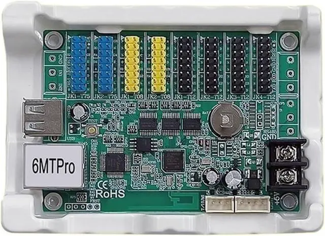 Alt view image 3 of 7 - Control Card BX-6MTPro Network Port U Disk LED Display 6M0 6M1 6M2(BX-6M0Pro)