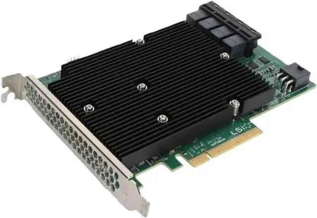 Main image of LSI SAS 9300-16I Raid Controller Card 12Gbps HBA Bus Adapter It Mode Sata Pcie Expansion Card for Truenas Unraid