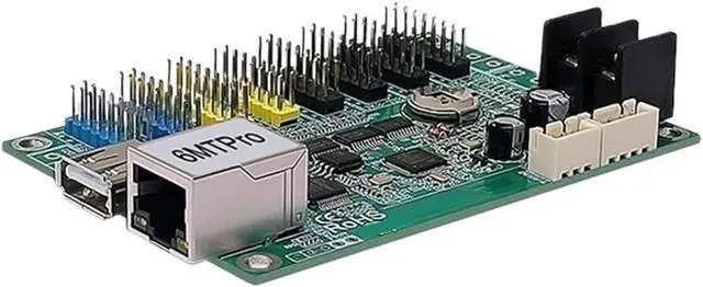 Alt view image 4 of 7 - Control Card BX-6MTPro Network Port U Disk LED Display 6M0 6M1 6M2(BX-6M0Pro)