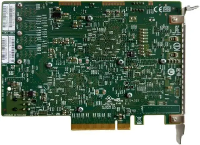 Alt view image 4 of 4 - LSI SAS 9300-16I Raid Controller Card 12Gbps HBA Bus Adapter It Mode Sata Pcie Expansion Card for Truenas Unraid