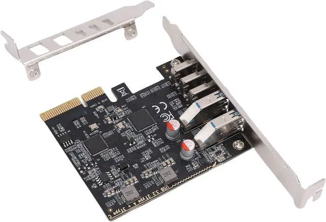 Main image of Jiawu High Speed PCIe to USB 3.2 Gen 2 Card Efficient Data Transfer for Desktop SSD Box 5 USB Ports Expansion Card for Game Controllers