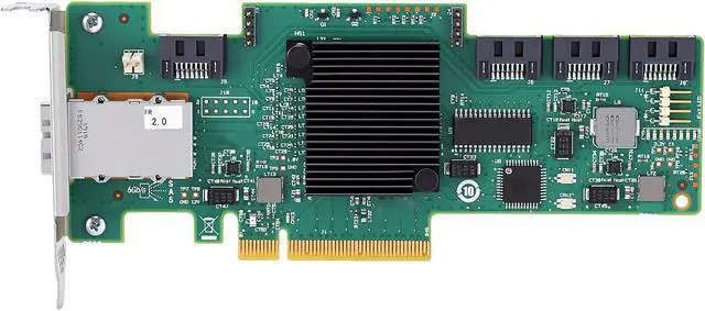 Main image of SAS HBA Card Compatible with LSI 9212 4i4e RAID Controller, 8 Port 6Gbps PCIe 2.0 x 8, IT IR Mode, 4 Internal SATA and 4 External SAS Ports, for Server NAS Workstation