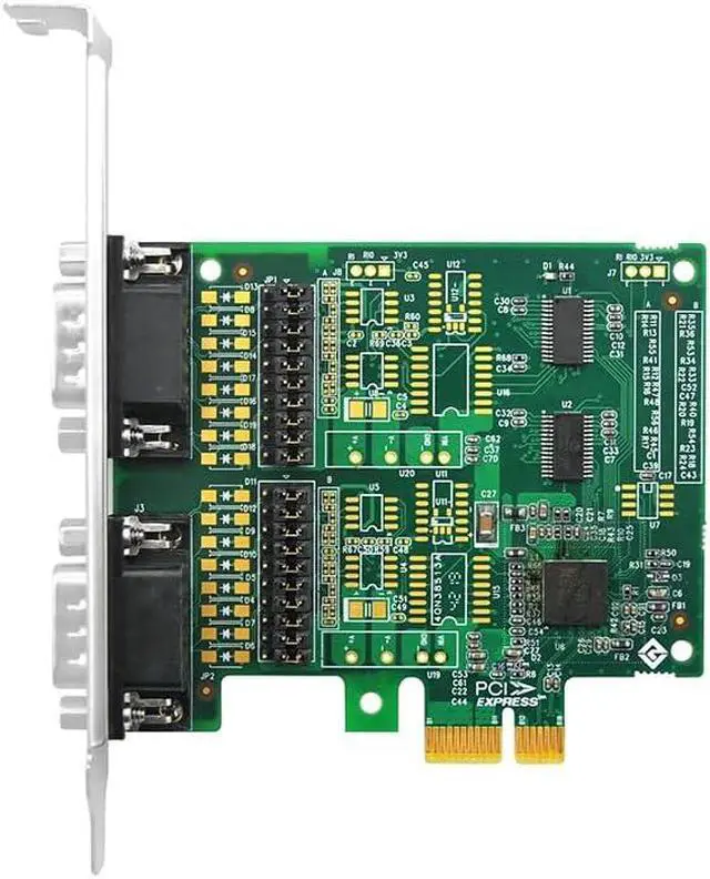 Alt view image 2 of 5 - 2-Port RS-232 Serial Port Card