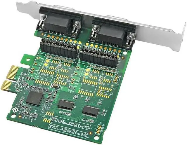 Alt view image 4 of 5 - 2-Port RS-232 Serial Port Card