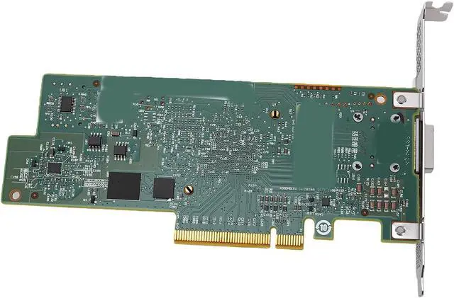 Alt view image 7 of 7 - 6Gbps PCIe HBA Controller Card 8 Port SAS Serial ATA HBA Controller Expansion Card PCIe 3.0 X8 Support forWindows, Linux, VMware