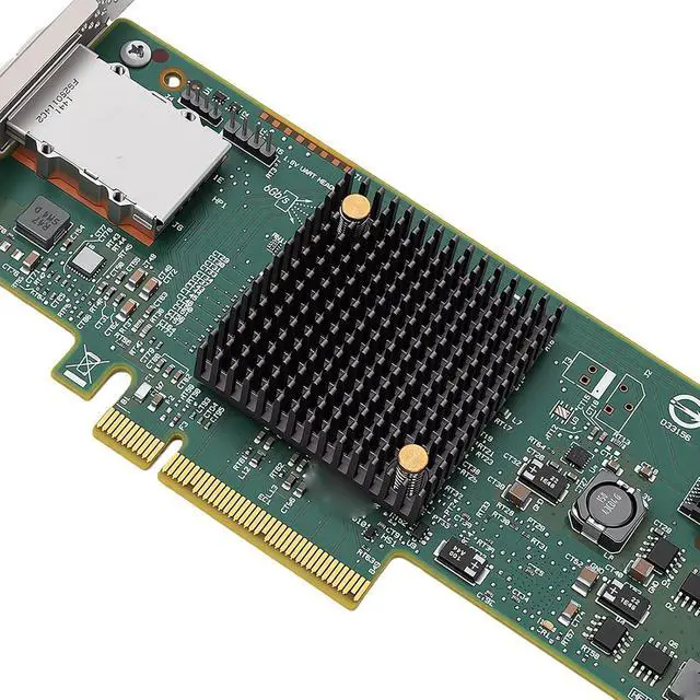 Alt view image 6 of 7 - 6Gbps PCIe HBA Controller Card 8 Port SAS Serial ATA HBA Controller Expansion Card PCIe 3.0 X8 Support forWindows, Linux, VMware