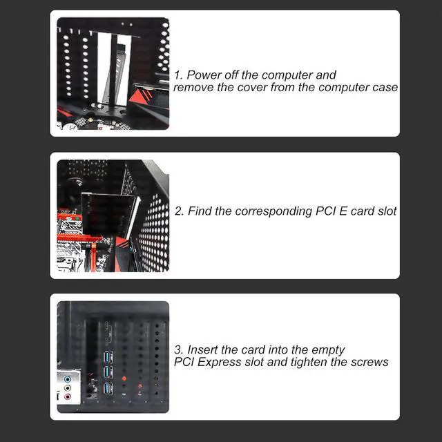 Alt view image 4 of 7 - PCI E to USB Expansion Card 7 Ports, USB 30. PCI Card with 2 Type C and 5 Type A Ports, 5Gbps Speed Data Transfer for OS X, Logic 1100 Chipset