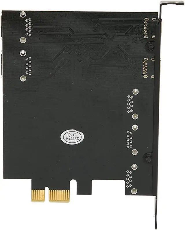 Alt view image 7 of 7 - PCI E to USB Expansion Card 7 Ports, USB 30. PCI Card with 2 Type C and 5 Type A Ports, 5Gbps Speed Data Transfer for OS X, Logic 1100 Chipset