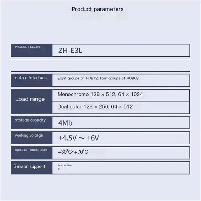 Alt view image 4 of 5 - Control Card ZH-E3L Network Port Serial Port U Disk Network Cluster Electronic LED Display E3L