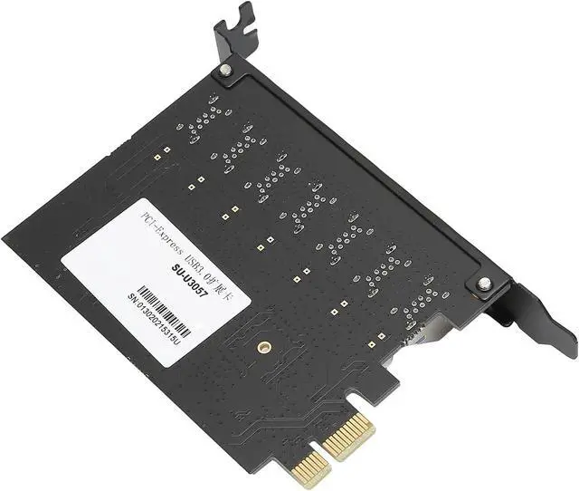 Alt view image 3 of 7 - 7 Port Expansion Card PCB, PCI Express to USB30. Expansion Card, 5Gbps Speed USB30. Self Powered Expansion Card with Main Control Board for Computer, Compatible with