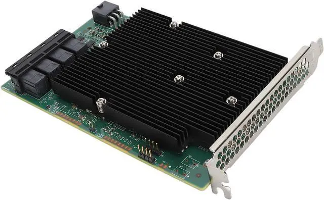 Alt view image 7 of 7 - Kadimendium LSI SAS 9300 16I HBA Card High Speed 12Gbs Data Transfer for Servers Flexible Connectivity 16 SAS Ports