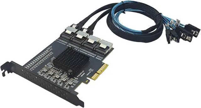 Alt view image 3 of 7 - PCIe USB3.0 Expansion Card Adds 4 External Port 5Gbps Speed for Windows10 8 7