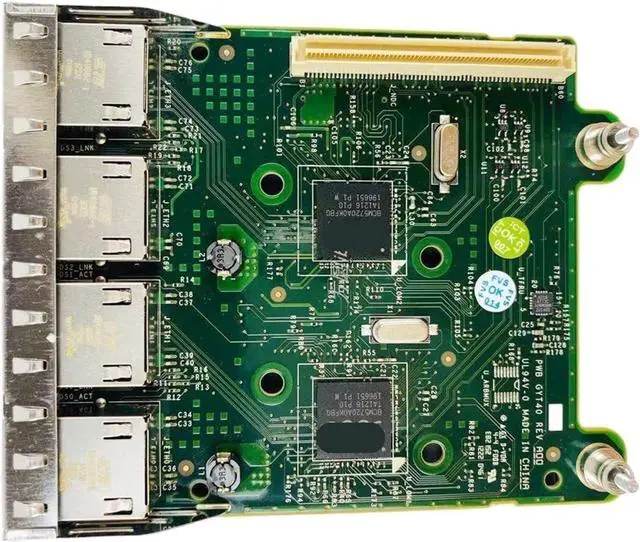 Main image of 0FM487 FM487 for R620 R720 R720XD Server Four-Port Gigabit Network Card Module NIC Chip