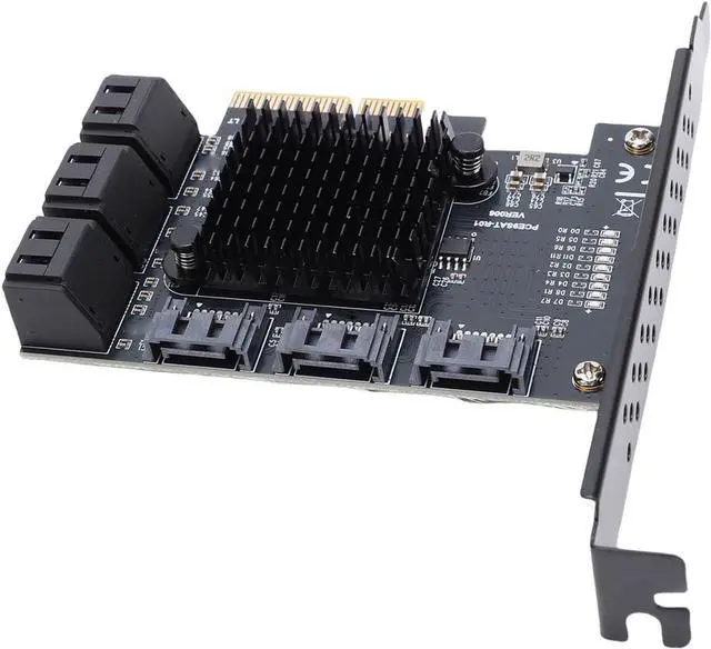 Main image of Jiawu PCIe 4X Serial ATA Expansion Card Reliable 9 Port Hard Drive Adapter for PC 10 11 2003