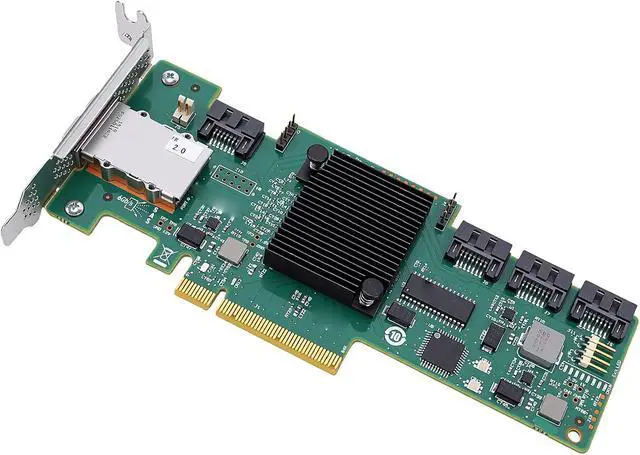 Alt view image 3 of 7 - Fabater SAS Card with Dual Mode Operation for Efficient Data Redundancy and Storage with 8 Ports