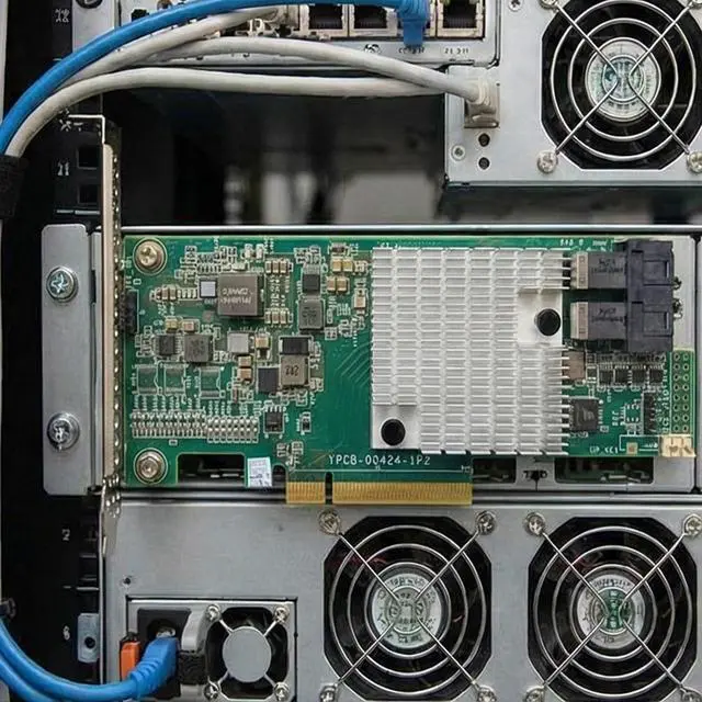 Alt view image 7 of 7 - Bandwidth 9300 8I Array Card for Drive Arrays and Virtualization Platforms