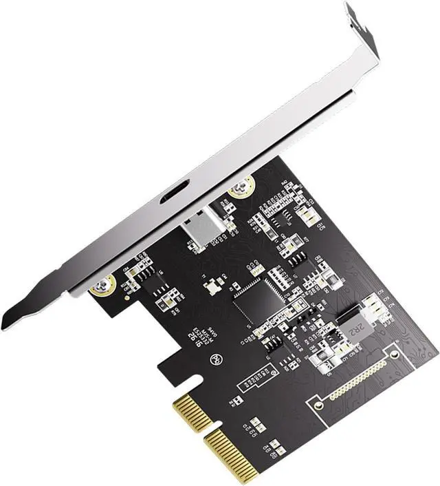 Alt view image 4 of 7 - PCIExpress 4X to USB Type C 3.2 Gen 2 Adapter Card for Fast Data Transfer Up to 20Gbps Fast Speed USB C Expansion Card