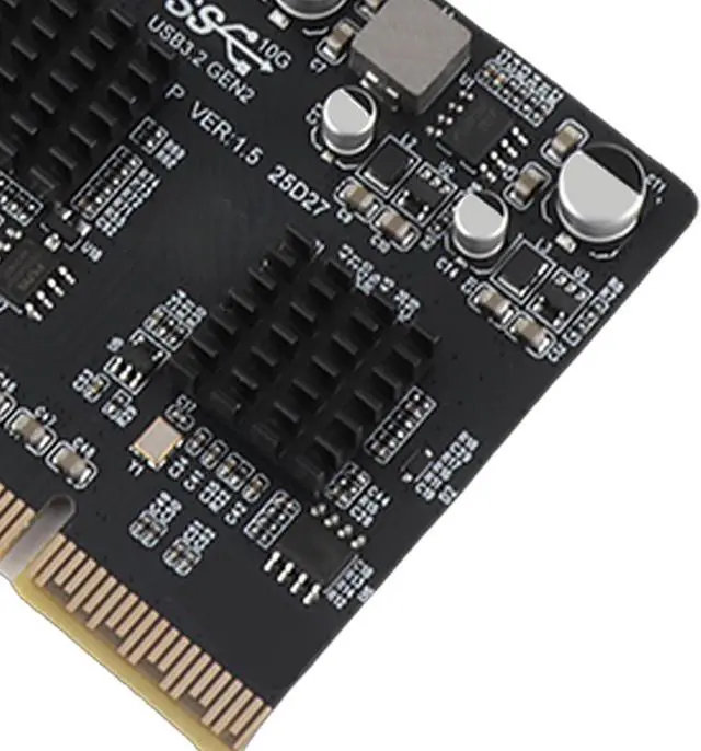 Alt view image 7 of 7 - USB3.0 TypeC Expansion TypeC Expansion Card, USB 3.0, 10G PCIe Card, Supports DisplayPort 4K 60Hz Video, PCIe X4 X8 X16, Suitable for Desktop Computers.