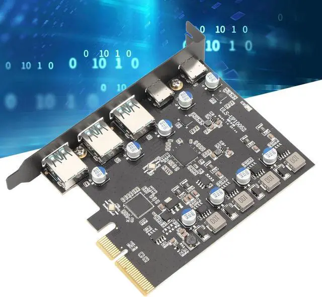 Alt view image 3 of 7 - Semme 20Gbps PCIe to USB Type C Expansion Card for High Speed Data Transfer on and MacOS Easy Installation and Features